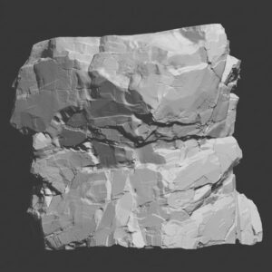 Искусственные скалы 3D моделирование рельефа